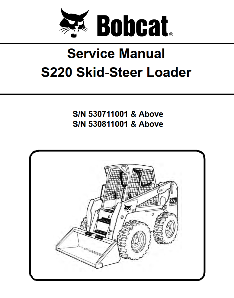 BOBCAT S220 SKID STEER LOADER
