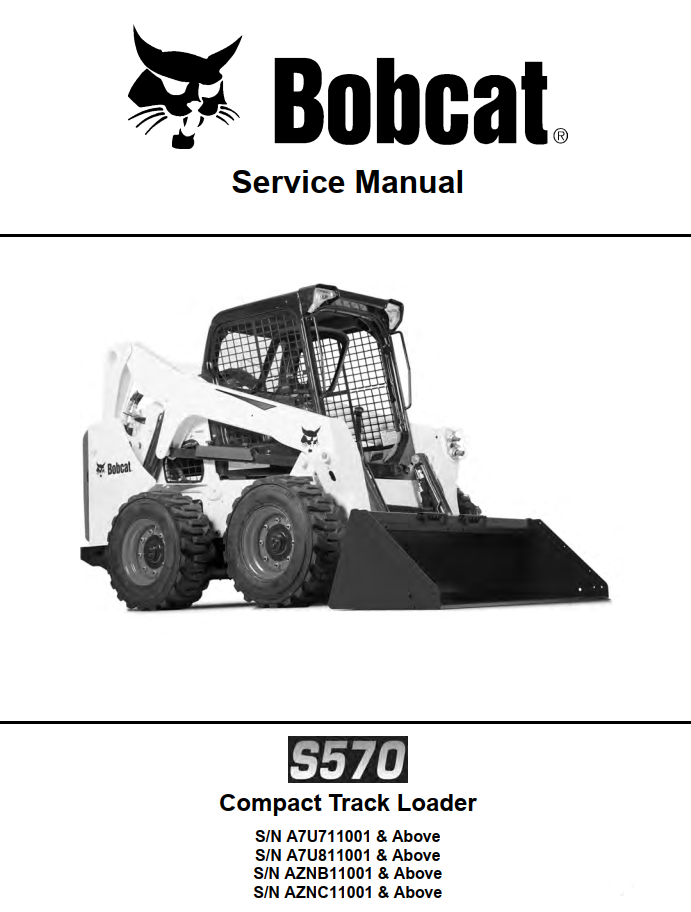 BOBCAT S570 SKID STEER LOADER
