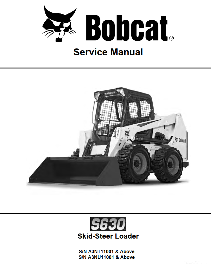 BOBCAT S630 SKID STEER LOADER