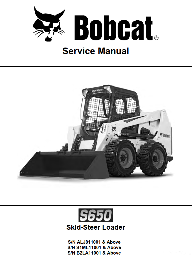 BOBCAT S650 SKID STEER LOADER