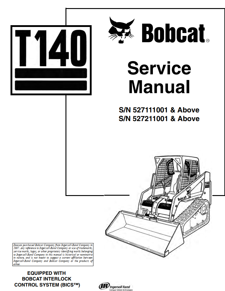 BOBCAT T140 COMPACT TRACK LOADER