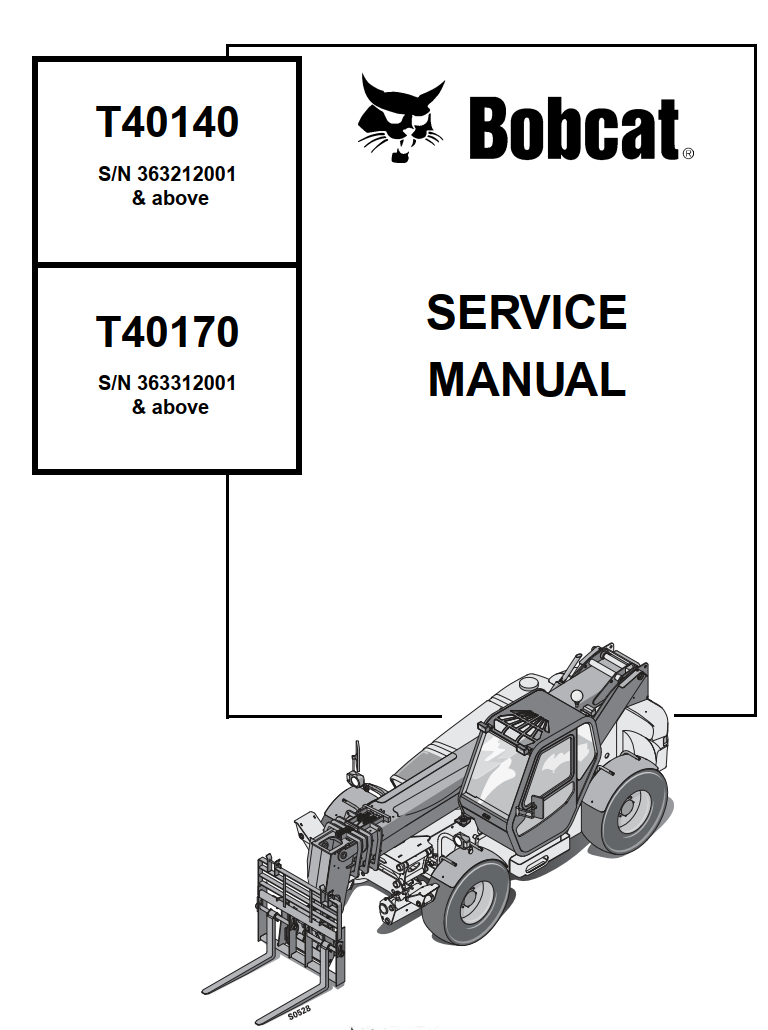 BOBCAT T40140 T40170 TELESCOPIC HANDLER
