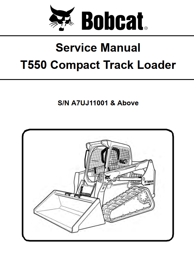 BOBCAT T550 COMPACT TRACK LOADER
