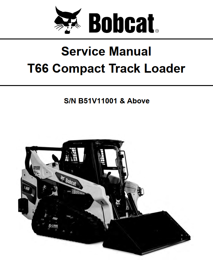 BOBCAT T66 SKID STEER COMPACT TRACK LOADER