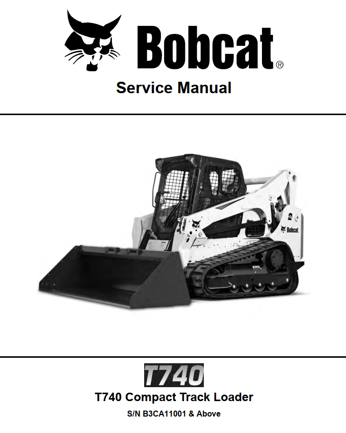 BOBCAT T740 COMPACT TRACK LOADER