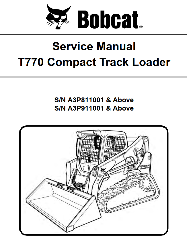 BOBCAT T770 COMPACT TRACK LOADER