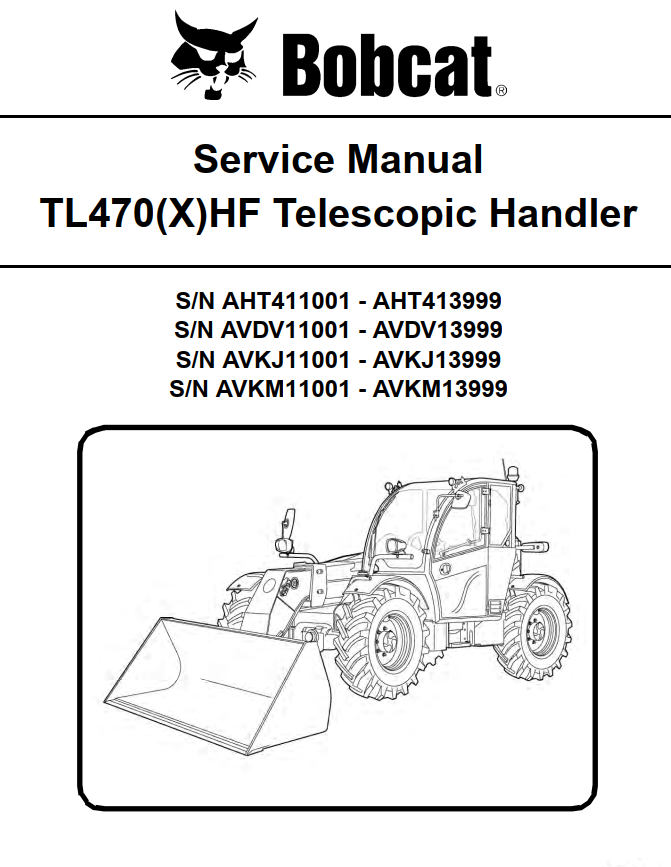 BOBCAT TL470 HF TELESCOPIC HANDLER
