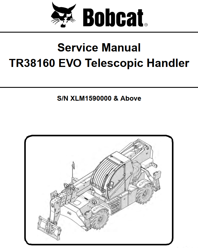 BOBCAT TR38160 EVO TELESCOPIC HANDLER