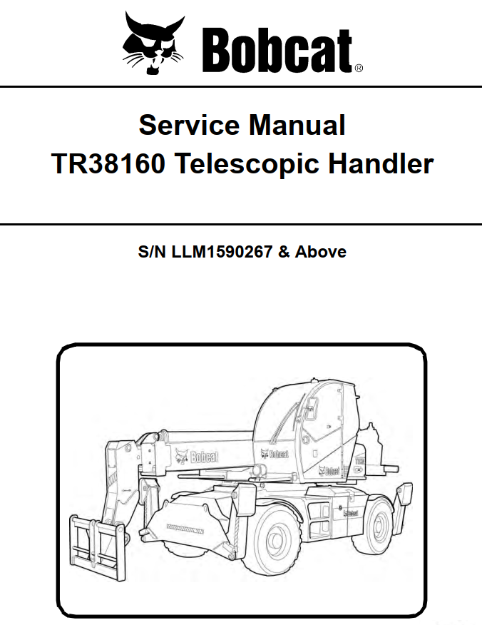 BOBCAT TR38160 TELESCOPIC HANDLER