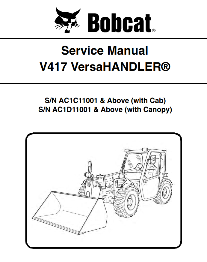 BOBCAT V417 VERSA HANDLER