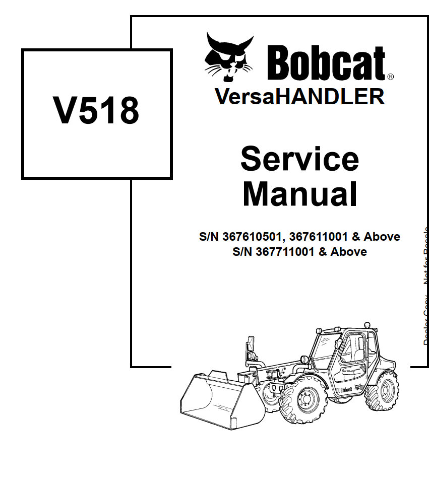 BOBCAT V518 VERSA HANDLER
