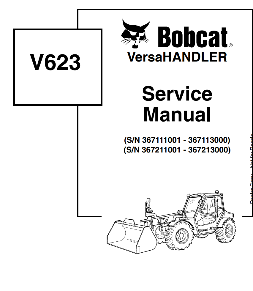 BOBCAT V623 VERSA HANDLER