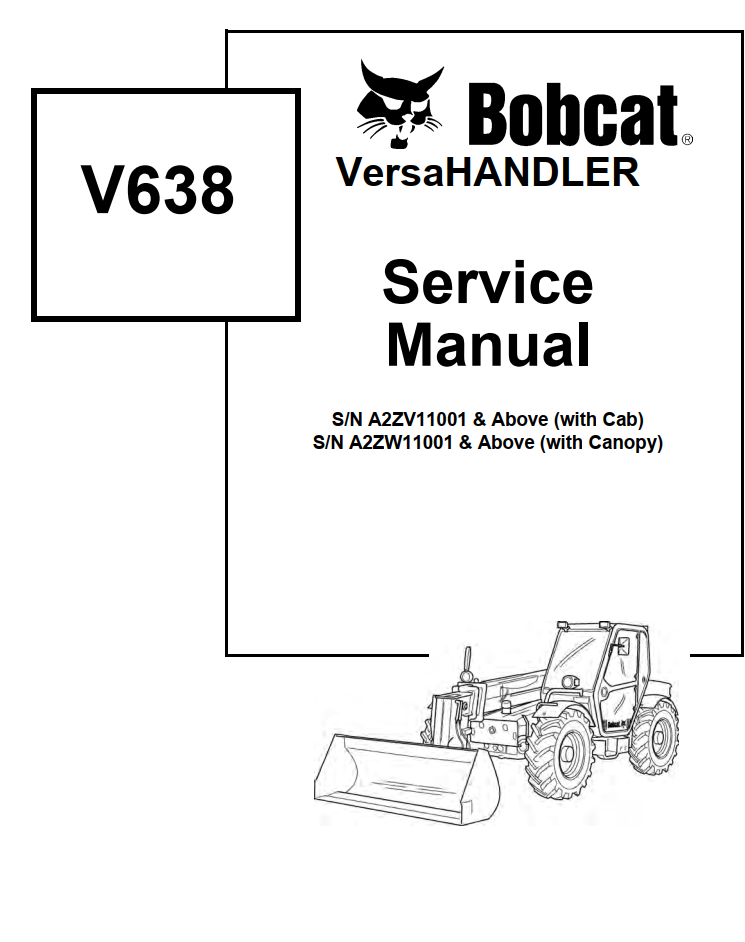 BOBCAT V638 4WD VERSA HANDLER