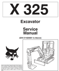 BOBCAT X325 COMPACT MINI EXCAVATOR