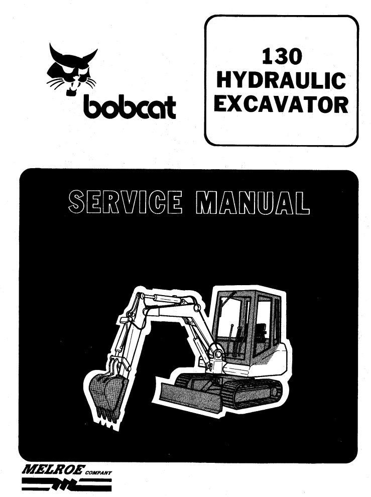 BOBCAT X 130 COMPACT HYDRAULIC EXCAVATOR