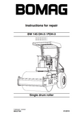 BOMAG BW 145 DRUM ROLLER