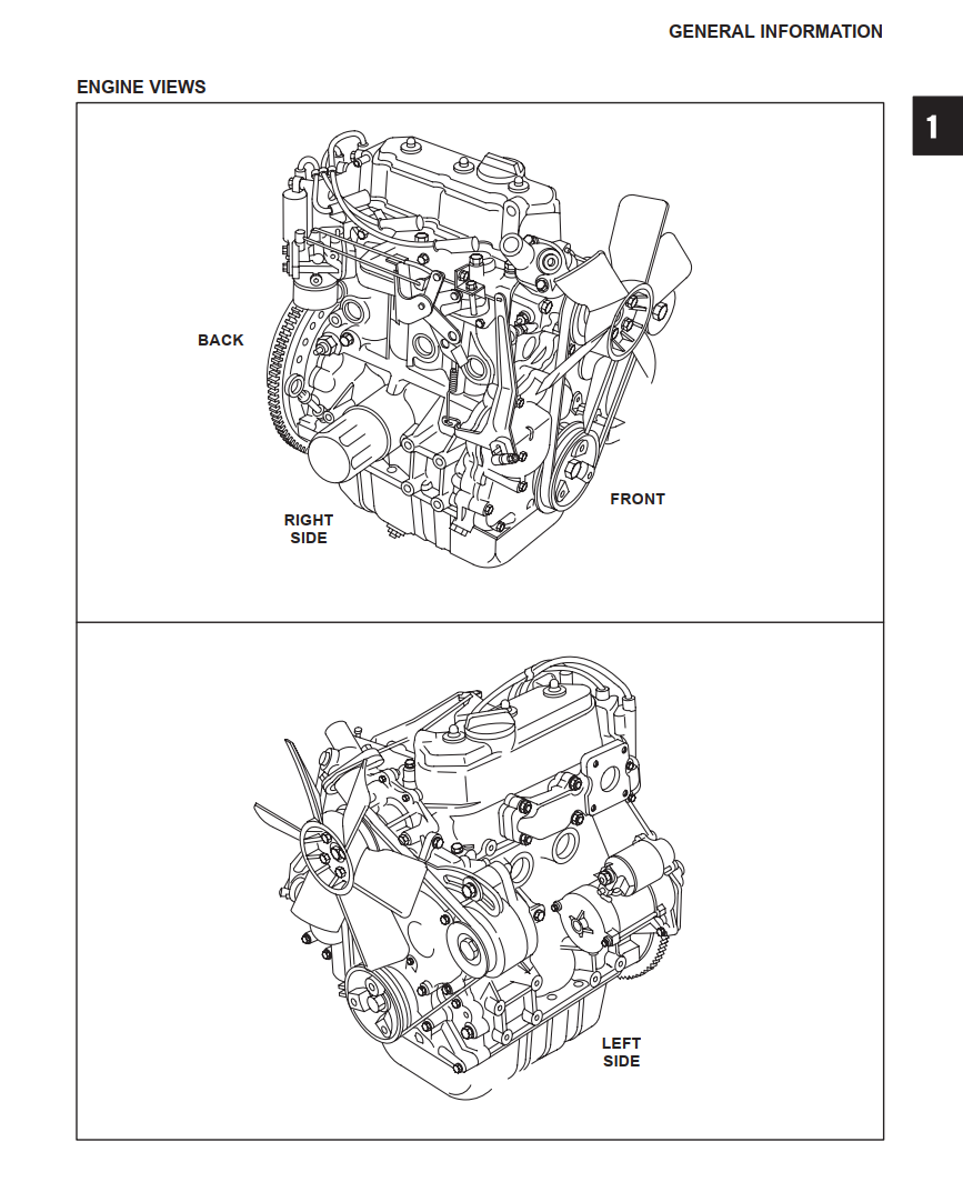 BRIGGS & STRATTON 3-CYLINDER LIQUID-COOLED PETROL ENGINE