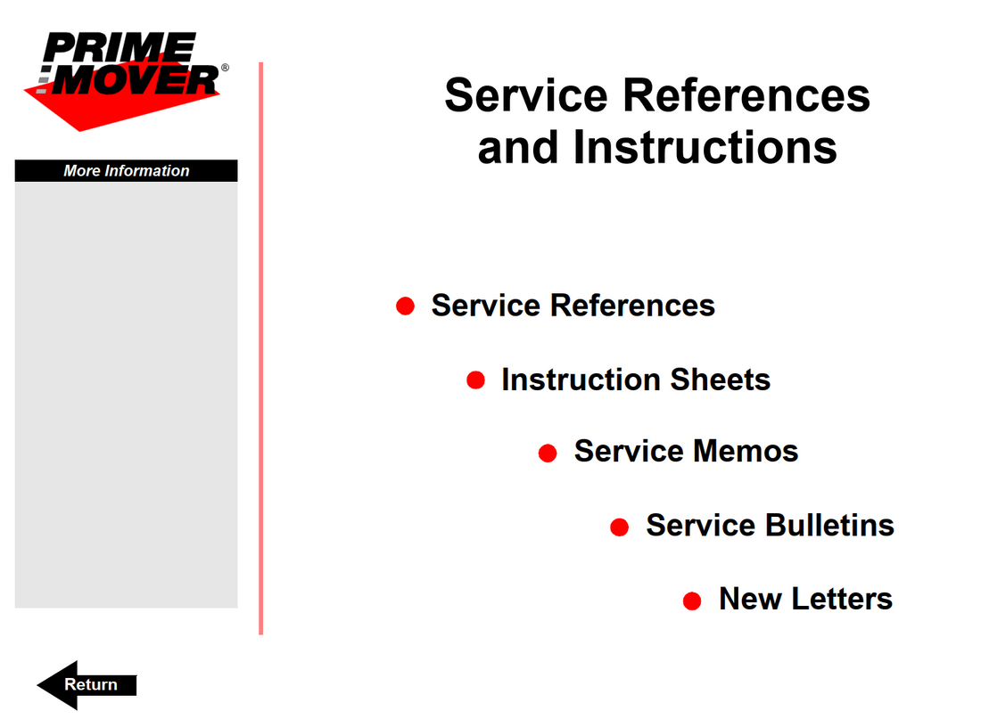BT PRIME MOVER SERVICE REFERENCES GUIDE