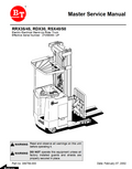 BT RRX35 RRX45 RDX30 RSX40 RSX50 ELECTRIC FORKLIFT