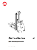 BT SPE125 SPE160 SPE135S SPE125L SPE160L ELECTRIC FORKLIFT