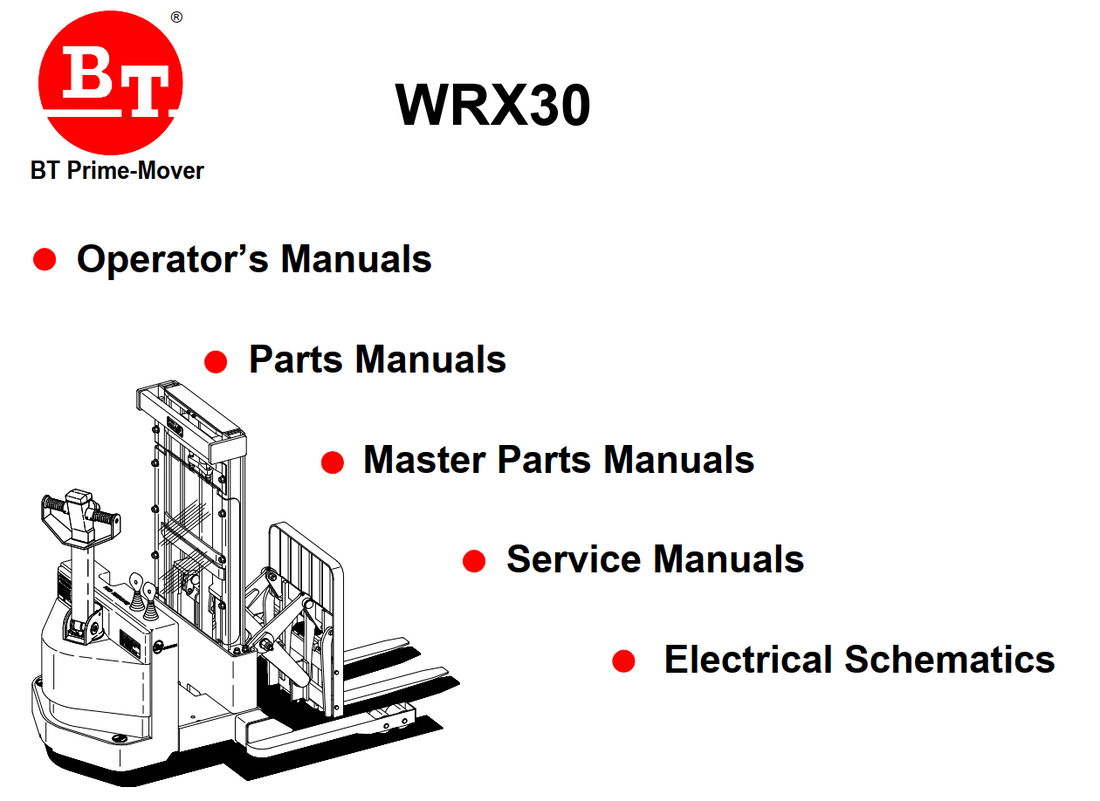 BT WRX30 ELECTRIC PALLET TRUCK