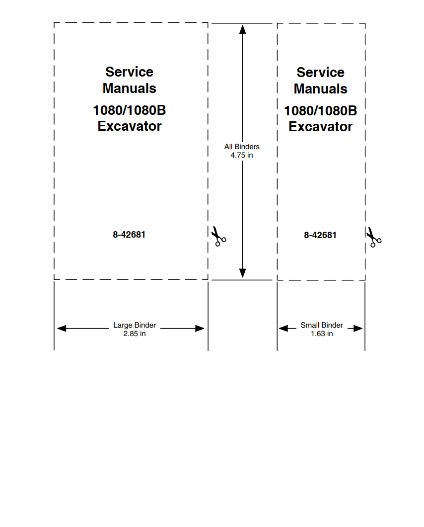 CASE 1080 1080B CRAWLER EXCAVATOR