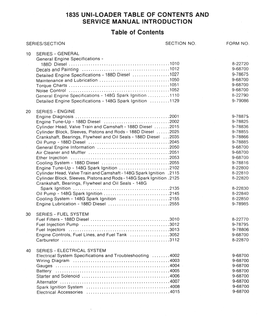 CASE 1835 UNI-LOADERS SKID LOADER