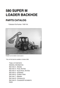 CASE 580 SUPER M, M+, 580M SERIES 2 LOADER BACKHOE 