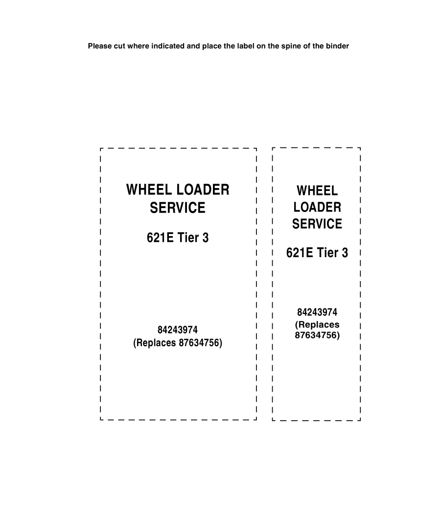 CASE 621E 621 E TIER 3 III WHEEL LOADER