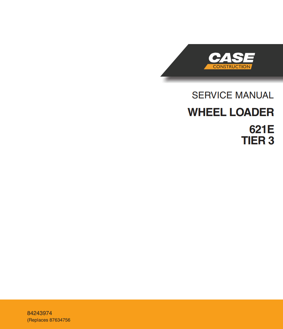 CASE 621E 621 E TIER 3 III WHEEL LOADER