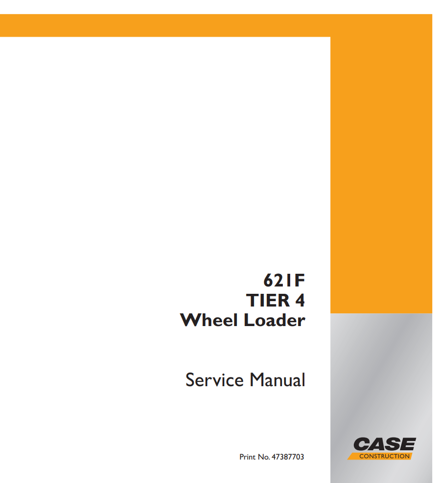CASE 621F 721F TIER 4 WHEEL LOADER