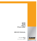CASE 621G 721G TIER 2 WHEEL LOADER