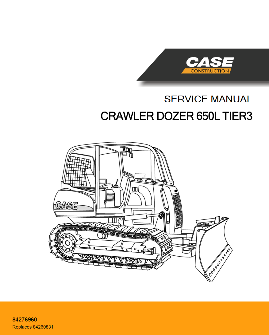 CASE 650L TIER 3 III CRAWLER DOZER
