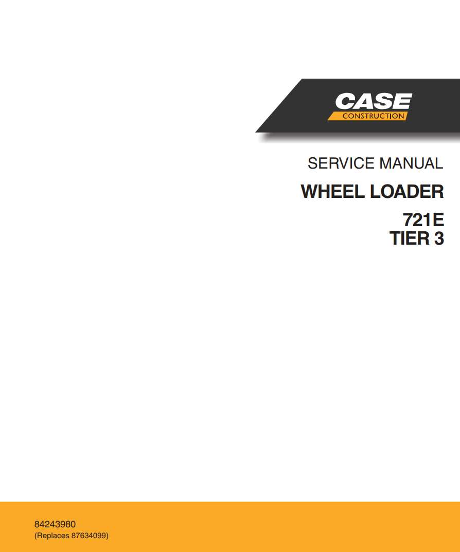 CASE 721E TIER 3 WHEEL LOADER