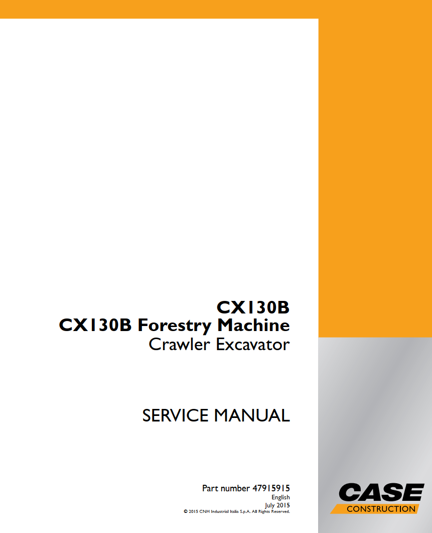 CASE CX130B, CX130B FORESTRY MACHINE EXCAVATOR