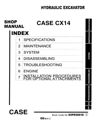 CASE CX14 MINI HYDRAULIC EXCAVATOR