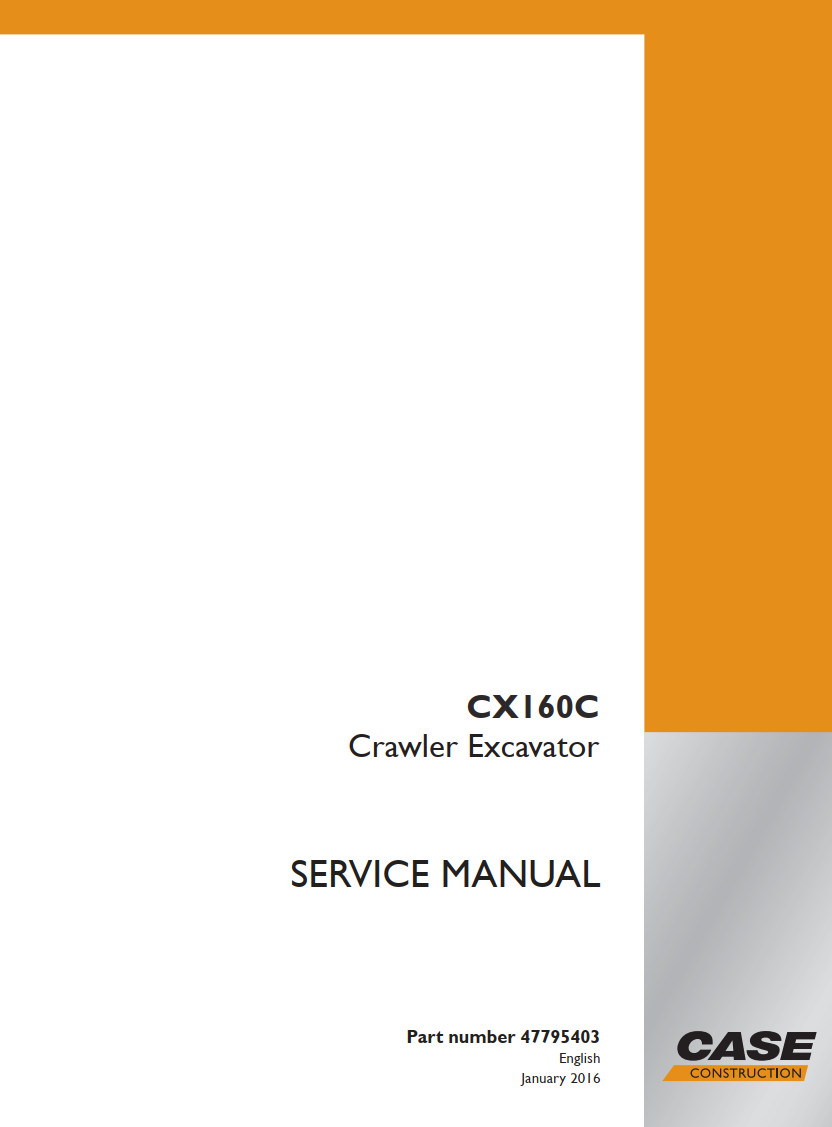 CASE CX160C LC TIER 4 CRAWLER EXCAVATOR