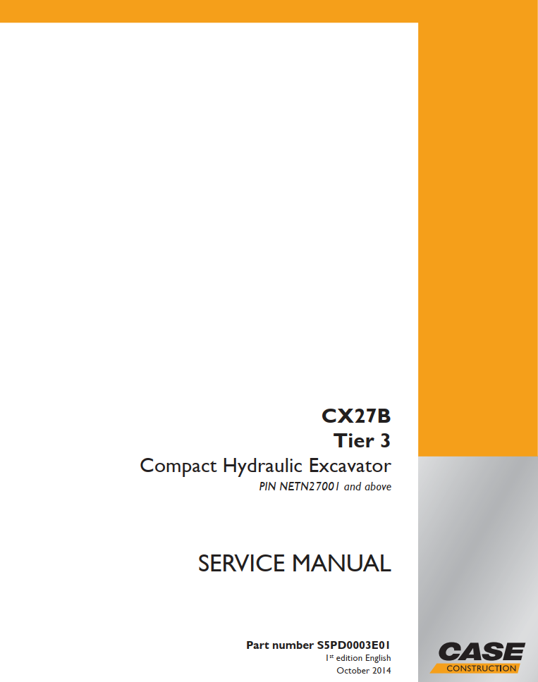CASE CX27B TIER 3 MINI HYDRAULIC EXCAVATOR
