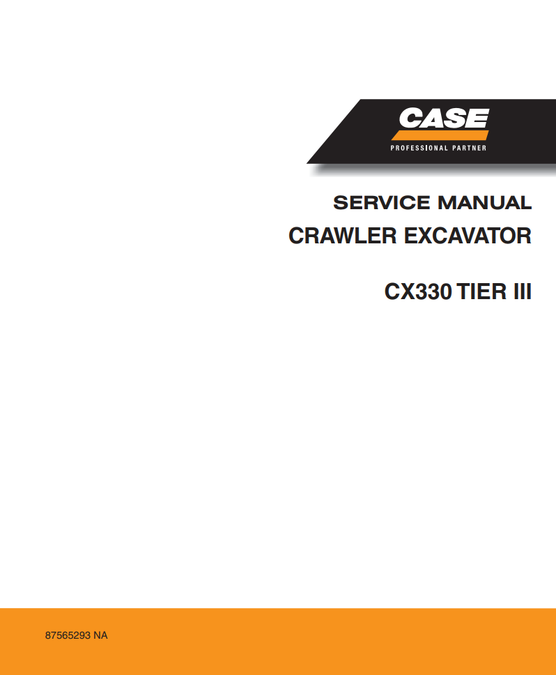 CASE CX330 CX330NLC CX350 TIER III