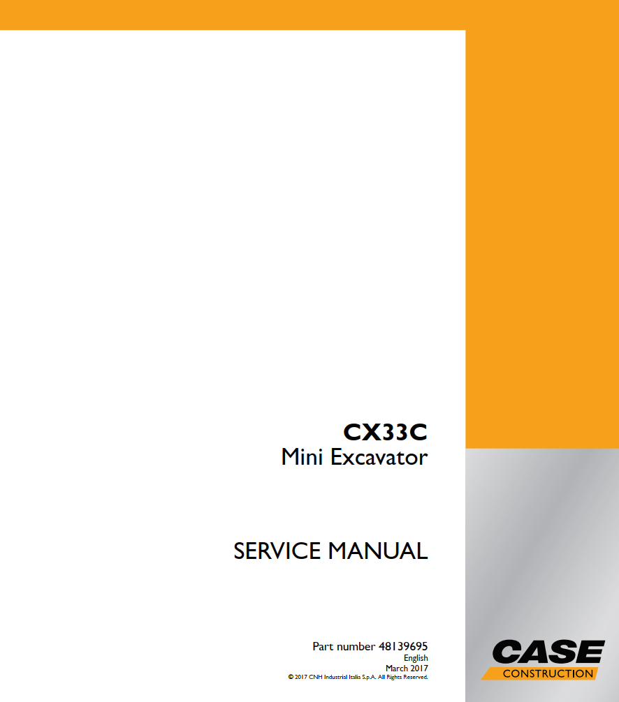 CASE CX33C MINI EXCAVATOR