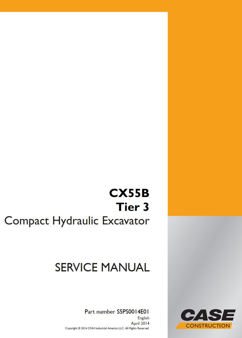 CASE CX55B TIER 3 MINI HYDRAULIC EXCAVATOR