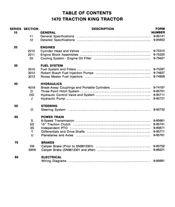 CASE IH 1470 TRACTION KING TRACTOR