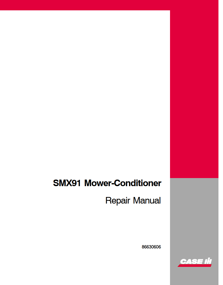 CASE IH SMX91 MOWER CONDITIONER