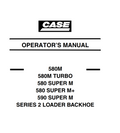 CASE M SERIES 2 LOADER BACKHOE OPERATOR