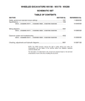 CASE WX150 WX170 WX200 WX200M SCHEMATICS SET