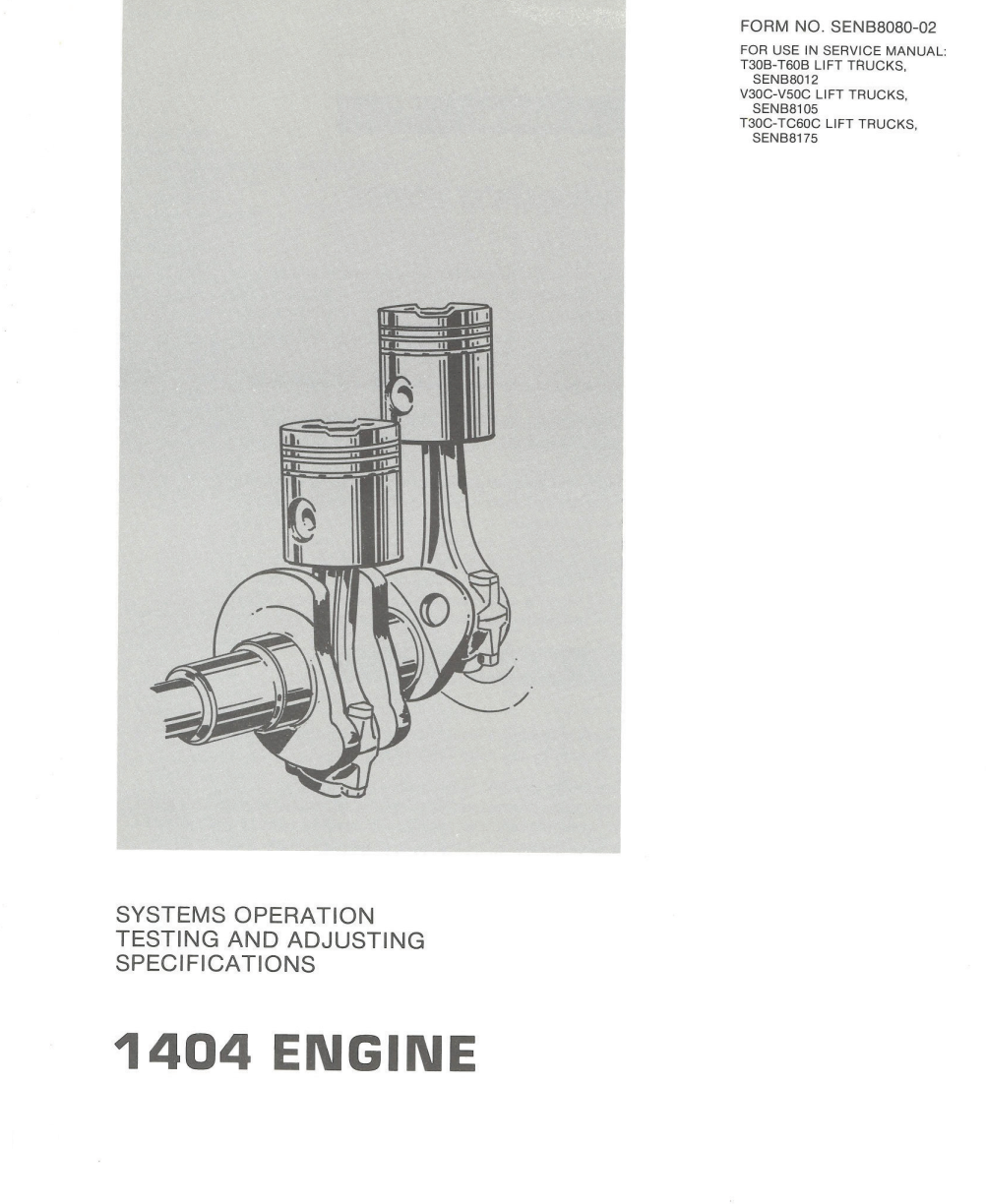 CATERPILLAR CAT 1404 ENGINE ELECTRICAL WIRING DIAGRAMS