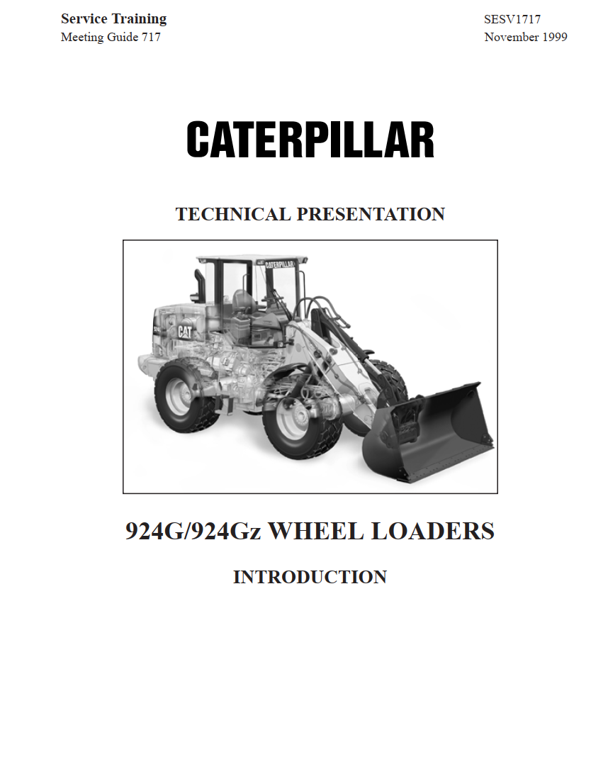 CATERPILLAR CAT 924G WHEEL LOADER