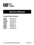 CAT C3000, C4000, C5000, C5500, C6000, C6500 FORKLIFT
