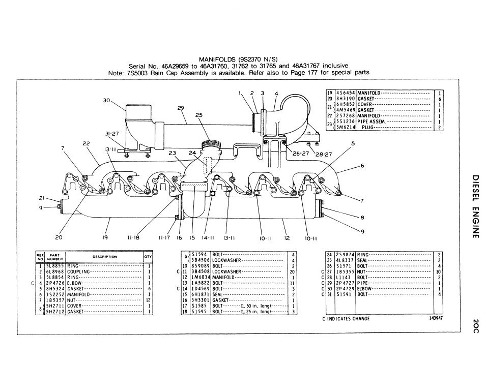 CATERPILLAR CAT D8H TRACTOR DIRECT DRIVE