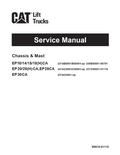 CATERPILLAR CAT EP10CA EP14CA EP15CA EP18CA EP20CA EP25CA EP28CA EP30CA FORKLIFT